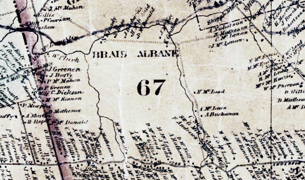 The Lake/Baker Map of 1863 – Reg Porter's Heritage Blog